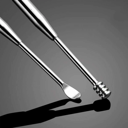Limpiador de Oídos de Acero Inoxidable - Removedor de Cerumen Profesional - Image 2