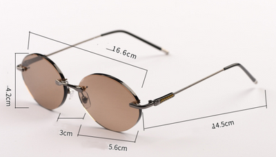 Gafas de Sol Ovaladas sin Marco Anti Fatiga - Image 13