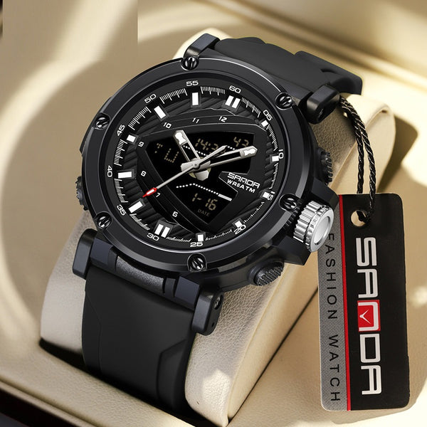Reloj Deportivo Alarma Sumergible con Pantalla Digital