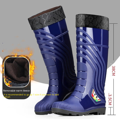 Botas de Lluvia Impermeables para Hombre con Forro Térmico - Image 5