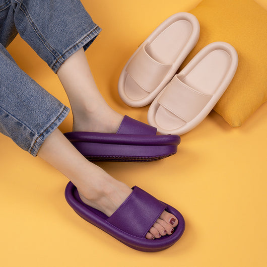 Sandalias y Pantuflas Plataforma con Elevación de Colores Pastel Unisex - Image 3