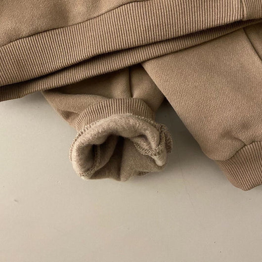 Conjunto de Abrigo Infantil Grueso: Suéter y Pantalón Térmico - Image 7