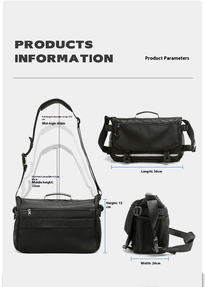 Bolsa Funcional de Pecho de Una Correa - Crossbody para Hombre - Image 8
