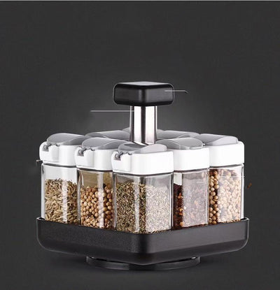 Organizador de Especias y Condimentos en Vidrio - Contenedores de Cocina - Image 12