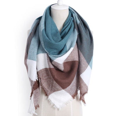Bufanda Chal Triangular de Cachemira para Invierno - Estilo Europeo y Americano - Image 22