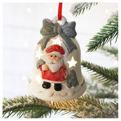 Adorno Navideño Luminoso Campana - Decoración Colgante con Luz Ambiental - Image 28