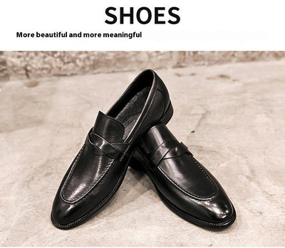 Zapatos de Cuero Británico sin Cordones - Comodidad Casual - Image 30