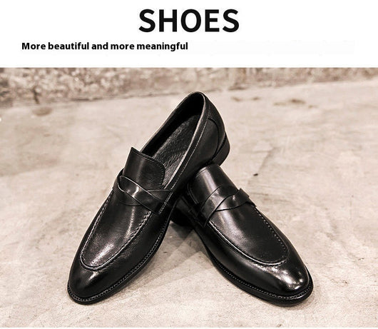 Zapatos de Cuero Británico sin Cordones - Comodidad Casual - Image 30