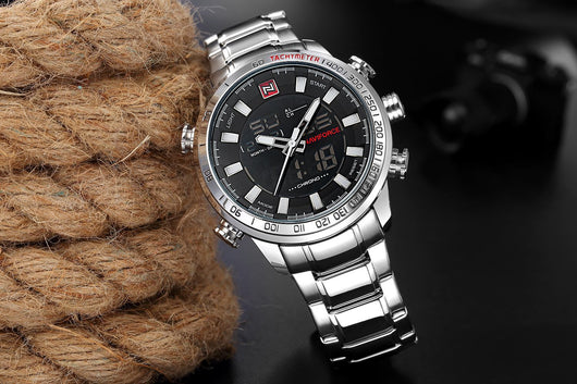 Reloj de Cuarzo para Hombre con Esfera Luminosa - Image 12
