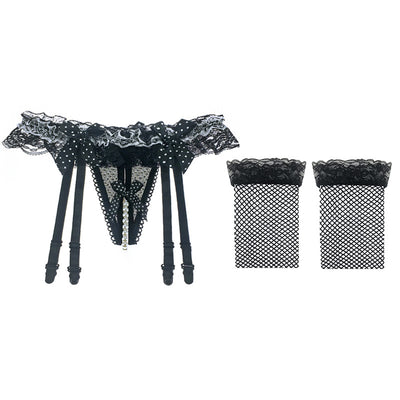 Medias de Seda con Red Sexy - Lencería Sensual - Image 10