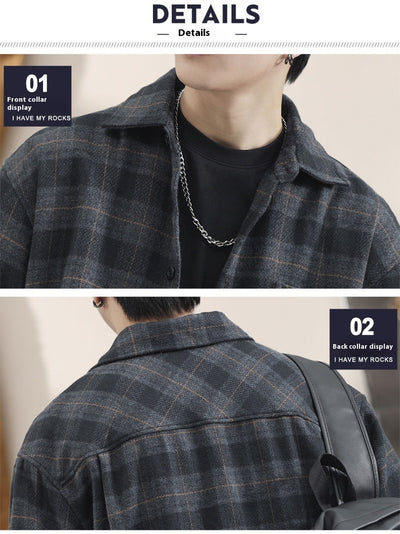 Camisa Suéter Holgada de Manga Larga para Otoño e Invierno - Resistente a Manchas - Image 20