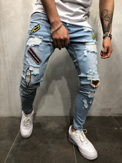 Jeans Casuales para Hombre - Estilo Moderno y Versátil - Image 9