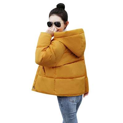 Abrigo Acolchado Holgado con Capucha Estilo Pan para Figuras Petite - Image 5