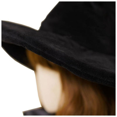 Sombrero de Ala Ancha en Terciopelo - Colores Sólidos - Image 4