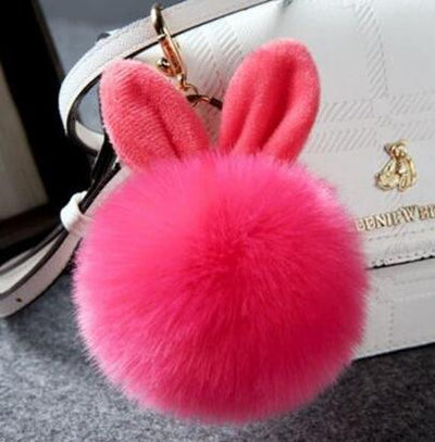 Llavero de Peluche Colorido Conejo - Image 13