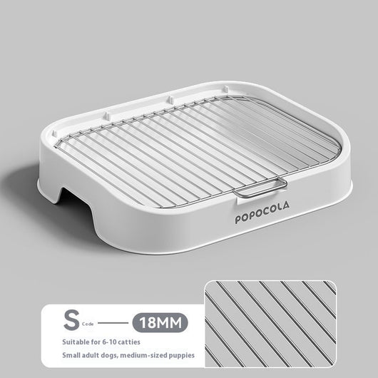 Orinal de Acero Inoxidable para Perros Pequeños - Image 4
