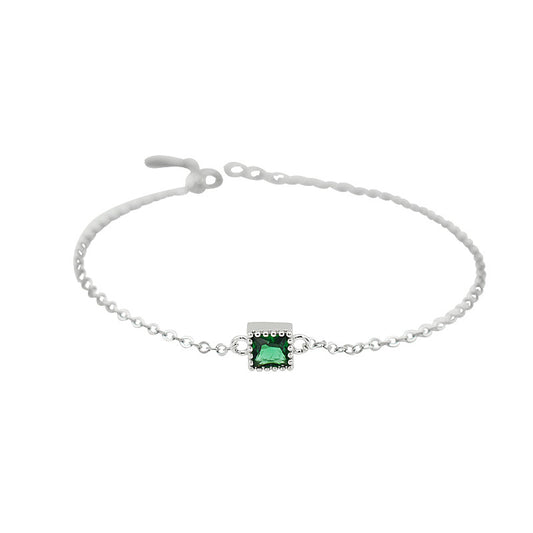 Pulsera de Plata Esterlina 925 Minimalista y Delicada - Image 2