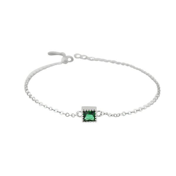 Pulsera de Plata Esterlina 925 Minimalista y Delicada