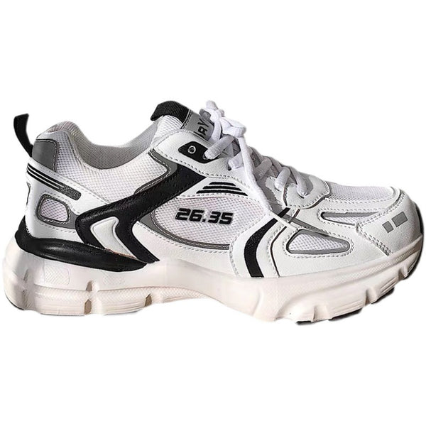 Zapatillas Retro Blancas Estilo Urbano para Mujer - Comodidad Diaria
