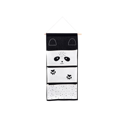 Bolsa Colgante de Algodón y Lino con Diseño Infantil - Organizador de Pared Multifuncional - Image 2