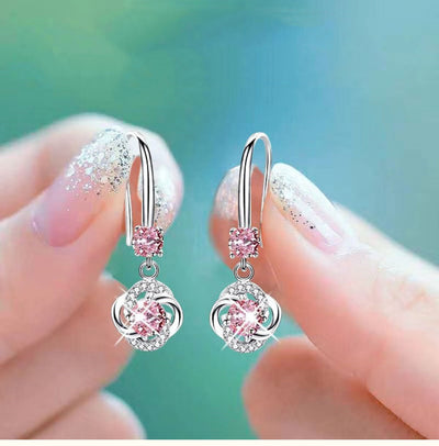 Aretes Trébol de Cuatro Hojas - Diseño Personalizado con Gancho de Hada - Image 6