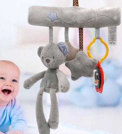 Juguetes Colgantes Suaves para Bebé - Sonajeros de Peluche para Cuna y Carrito - Image 12