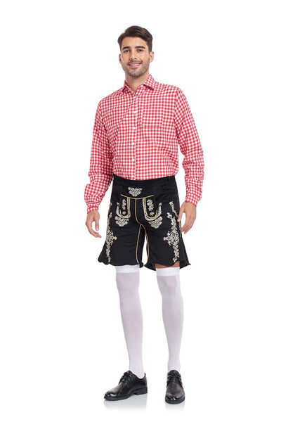 Camisa Cuadros para Festival de Cerveza - Estilo Clásico Masculino - Image 9