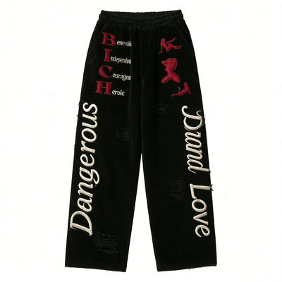Pantalones Rectos Estampados para Hombre - Casual y Moderno - Image 3