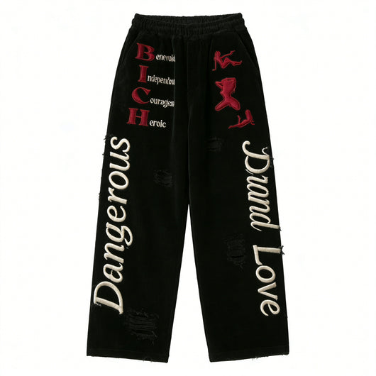 Pantalones Rectos Estampados para Hombre - Casual y Moderno - Image 3
