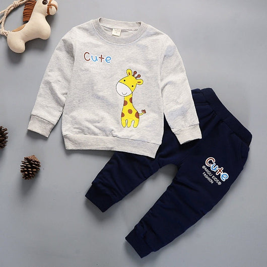 Conjunto de Tirantes con Diseño de Jirafa para Niñas