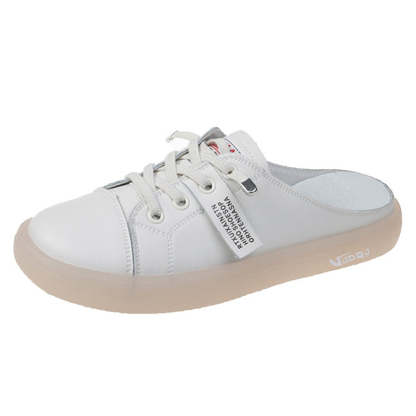 Zapatos Cómodos de Viscosa con Suela Doble - Diseño Minimalista Verde