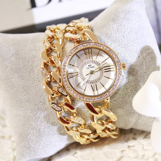 Reloj Pulsera Decorativo con Cadena para Mujer - Image 3