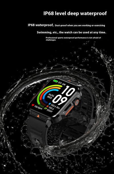 Reloj Deportivo Inteligente con Llamadas y Contador de Pasos - Image 27