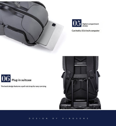 Mochila Ejecutiva para Laptop con Gran Capacidad - Image 9