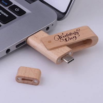 Caja de Almacenamiento Maple con Pendrive 2 en 1 USB Tipo-C - Image 21