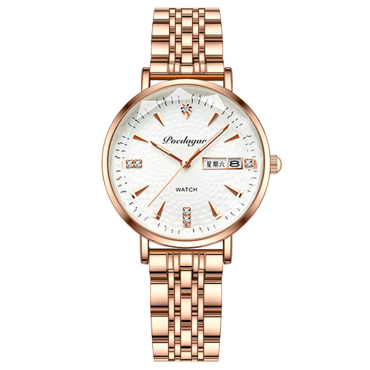 Reloj para Mujer Calendario Dual de Cuarzo - Image 8
