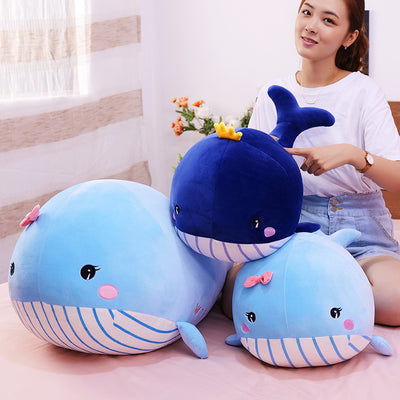 Almohada Peluche Ballena