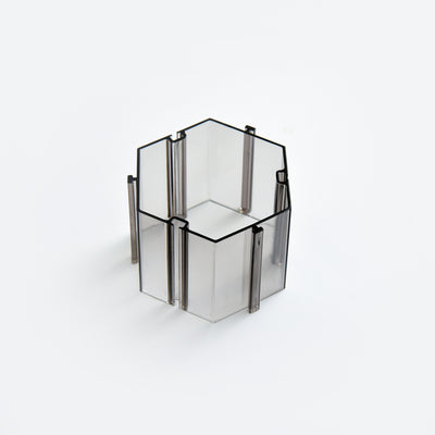 Caja de Almacenamiento Plástica con Rejilla Hexagonal - Image 5