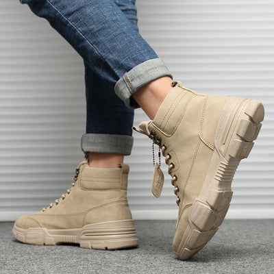 Botas Martin Altas para Hombre con Tirantes de Trabajo - Image 5