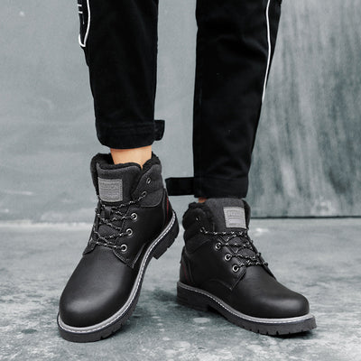 Botas de Montaña Impermeables Estilo Europeo para Hombre - Caña Alta