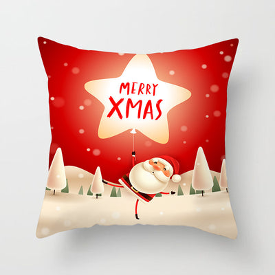 Funda de Almohada Navideña con Diseño de Muñeco de Nieve - Image 38