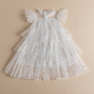 Vestido de Niña con Lentejuelas y Malla Brillante - Image 12