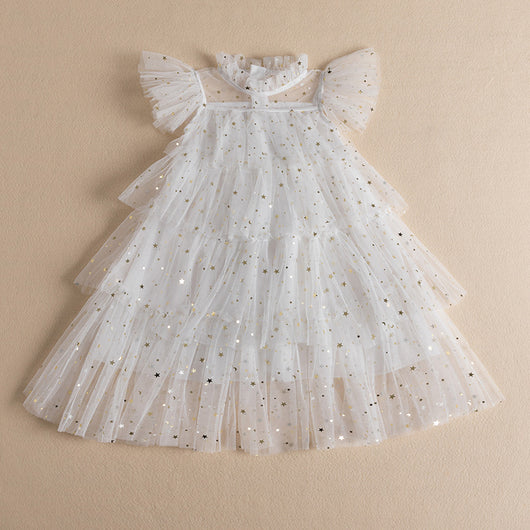 Vestido de Niña con Lentejuelas y Malla Brillante - Image 12