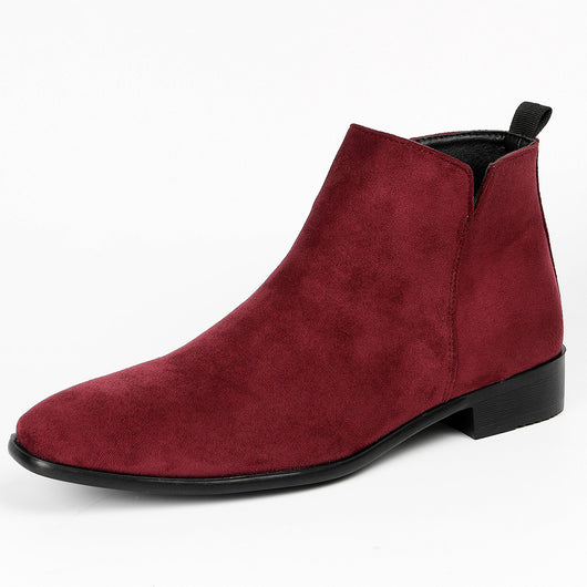 Botas Tobilleras de Punta Cuadrada para Hombre - Image 8