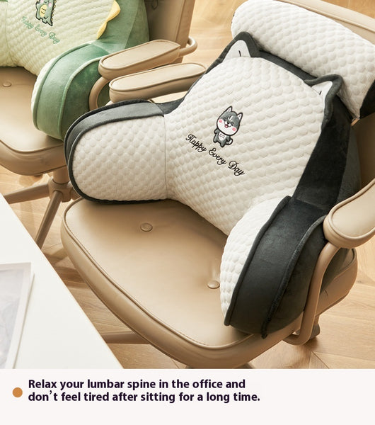 Almohada de Apoyo Lumbar Grande con Relleno Suave - Image 45