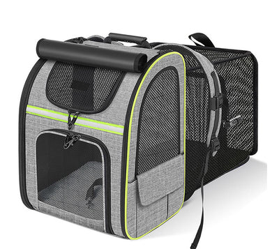 Mochila Transportadora para Gatos con Bolsa Extensible - Image 41