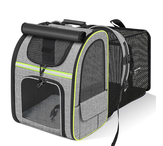 Mochila Transportadora para Gatos con Bolsa Extensible - Image 41