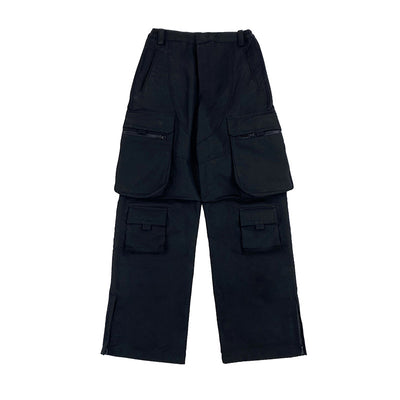 Pantalones Cargo Tácticos Rectos con Múltiples Bolsillos - Image 6