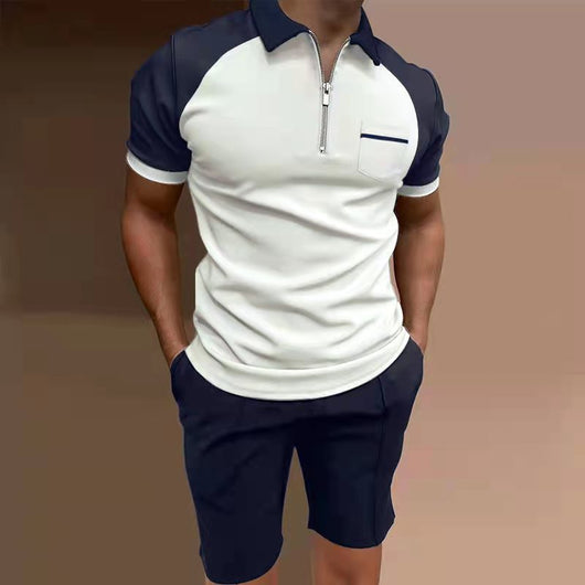 Conjunto Deportivo Estampado para Hombre - Playera y Shorts - Image 12