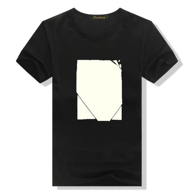 Camiseta Graffiti Luminoso de Algodón para Hombre - Image 8